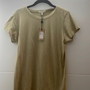 Rag & Bone tan t shirt brand new with tags short sleeve